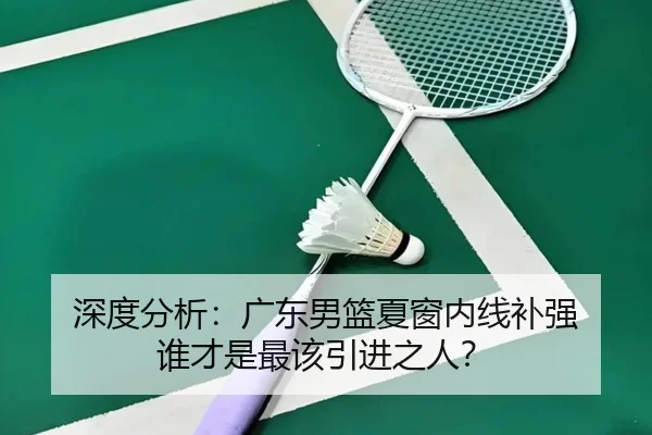 深度分析：广东男篮夏窗内线补强 谁才是最该引进之人？